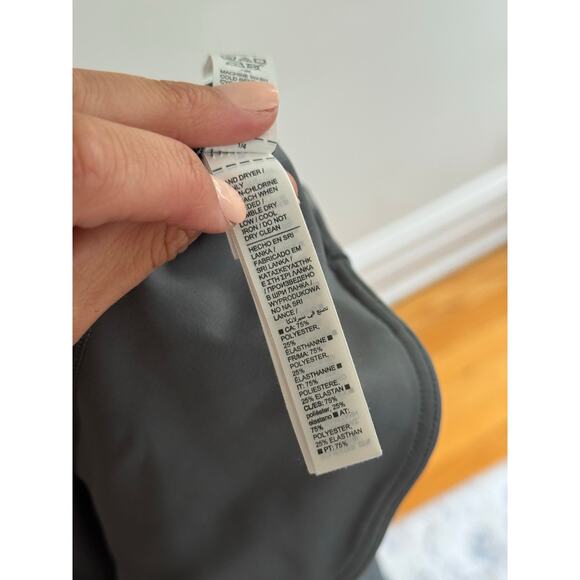 ATHLETA Elation Train 7/8 Tight Metropolis Grey Leggings Size Large Tall - Picture 4 of 6